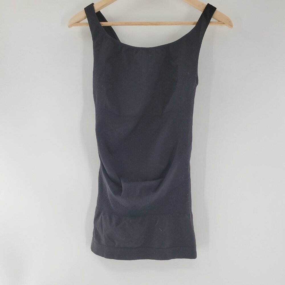 BLANQI Woman's Maternity Black Sport Shirt M Nylon‎ 90%